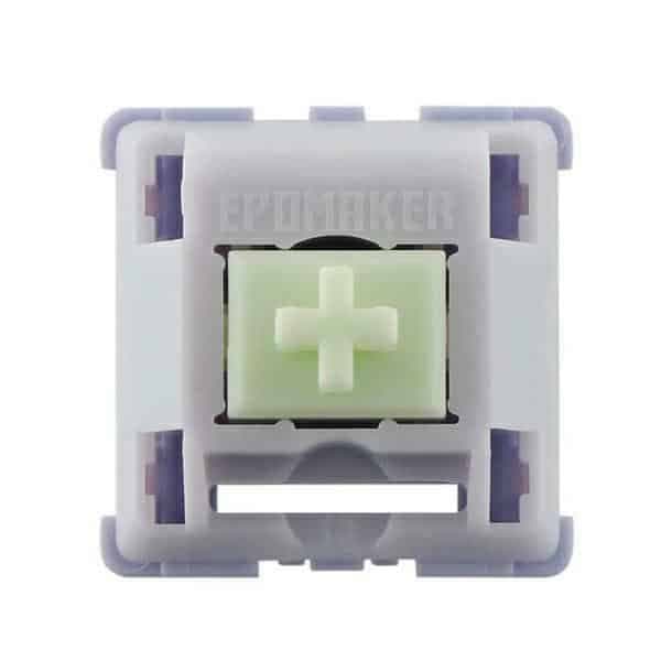 Epomaker RT100 Μηχανικό Πληκτρολόγιο ANSI, Wisteria Linear Switch, Λευκό 8