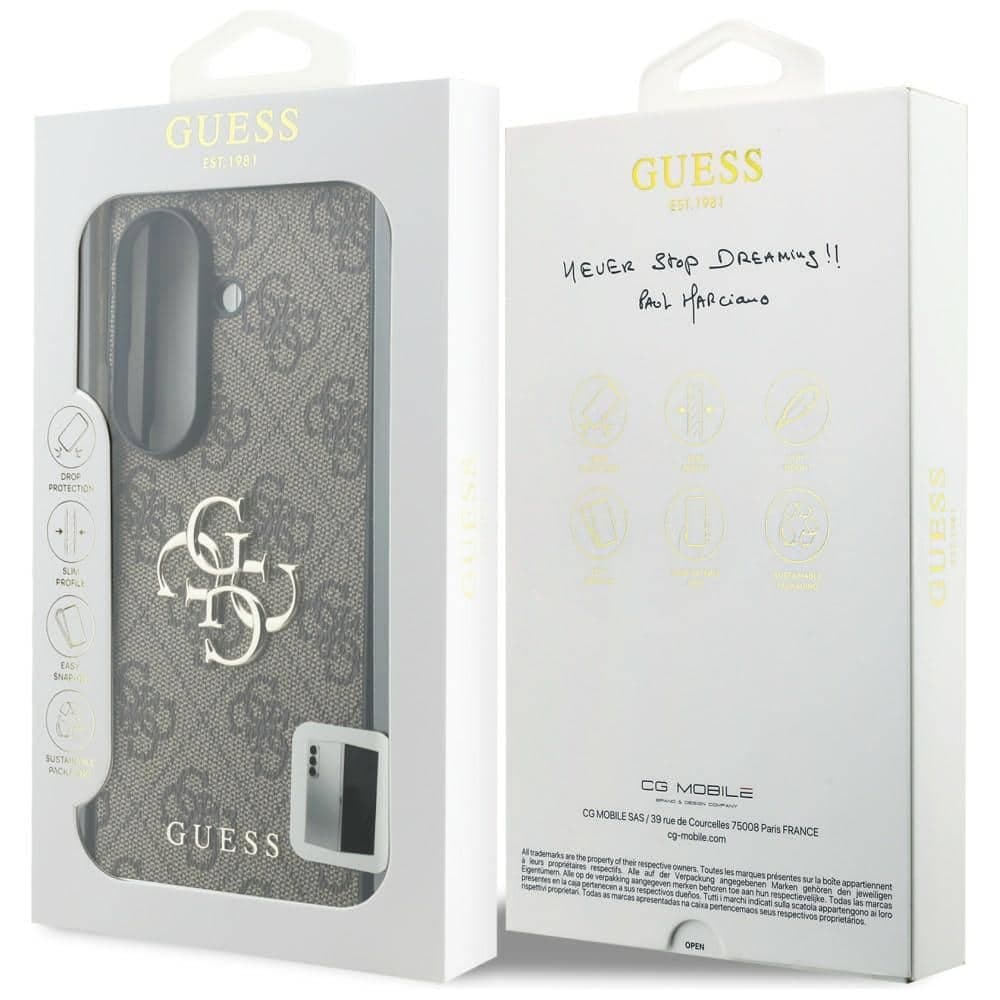 Θήκη Guess Big 4G με λογότυπο για Samsung Galaxy Z Fold8 Ultra καφέ 7
