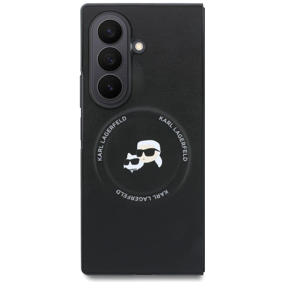 Karl Lagerfeld Karl & Choupette Pins MagSafe - θήκη για Samsung Galaxy Z Fold8 Ultra - Μαύρο 2