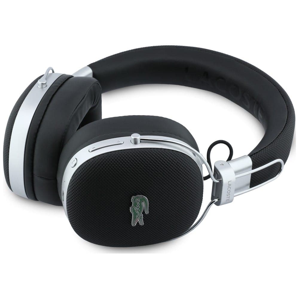 Lacoste Petit Pique LH03 Ακουστικά Over-ear Bluetooth, Μαύρο 2