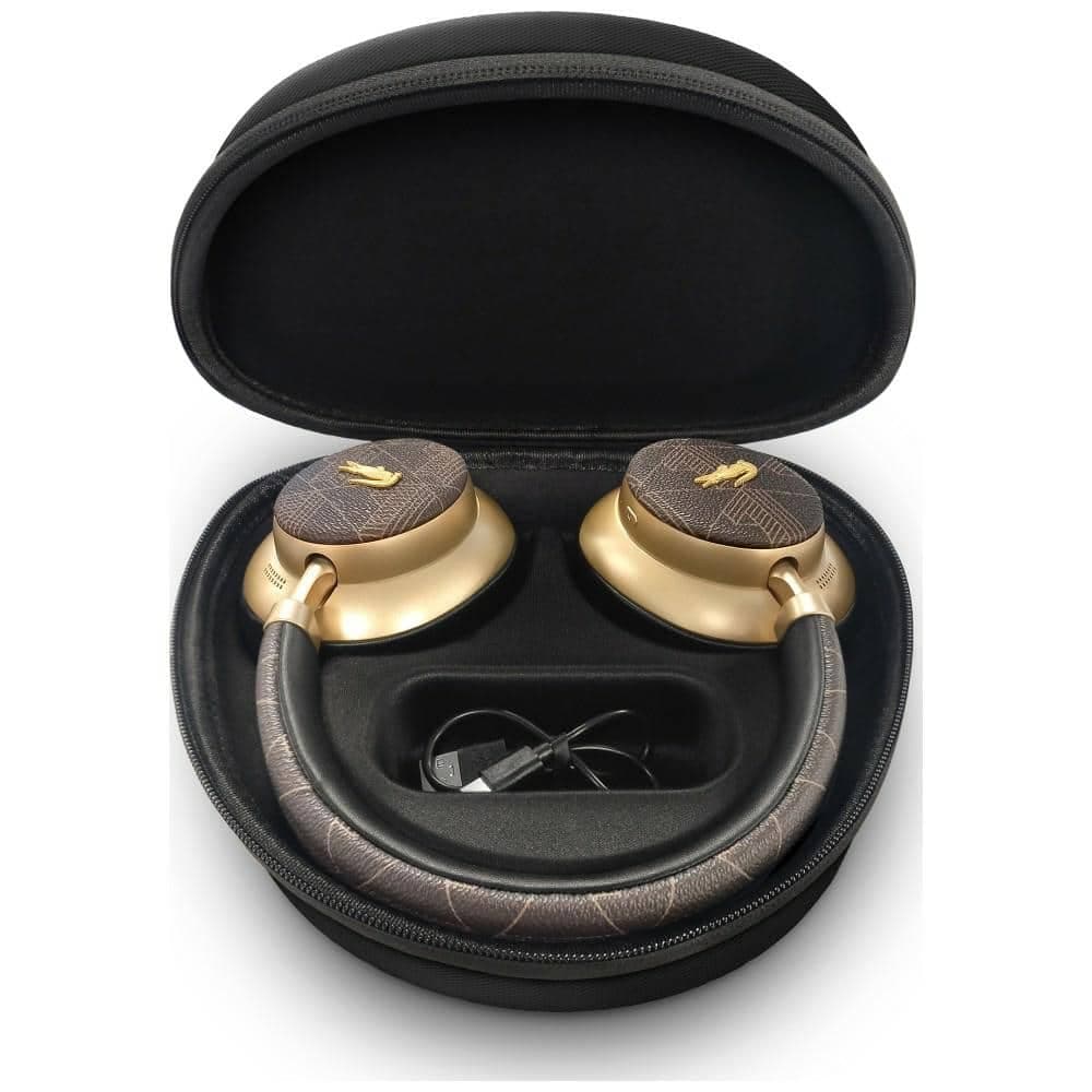 Lacoste The Blend LH04 Ακουστικά Over-ear Bluetooth, Καφέ 2