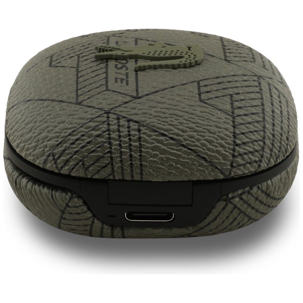 Lacoste Monogram The Blend Ακουστικά TWS Bluetooth, ENC, ANC, Πράσινο 3
