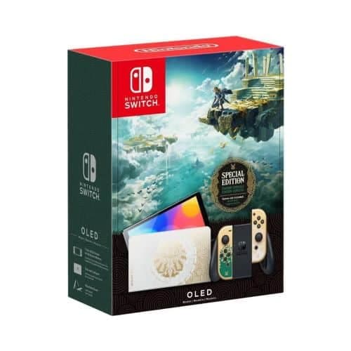 Nintendo Switch OLED Μοντέλο Zelda: Tears of the Kingdom Limited Edition Χρυσό/Λευκό EU