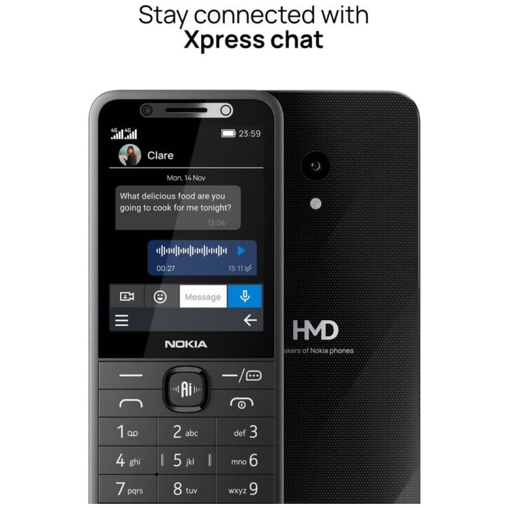 Nokia 235 4G 2η Έκδοση TA-1745 DS, Μαύρο 12