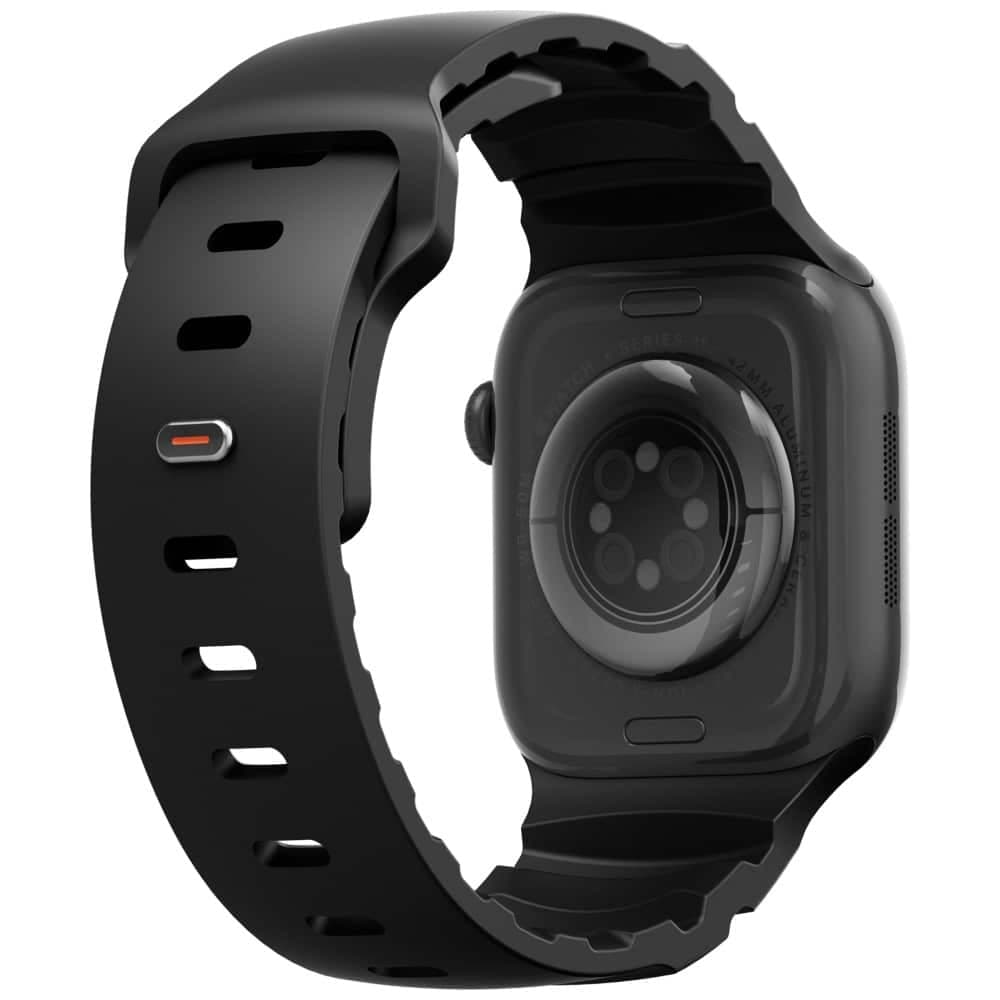 UNIQ Alton Λουράκι για Apple Watch 42/41/40mm, Σιλικόνης, Μαύρο 3