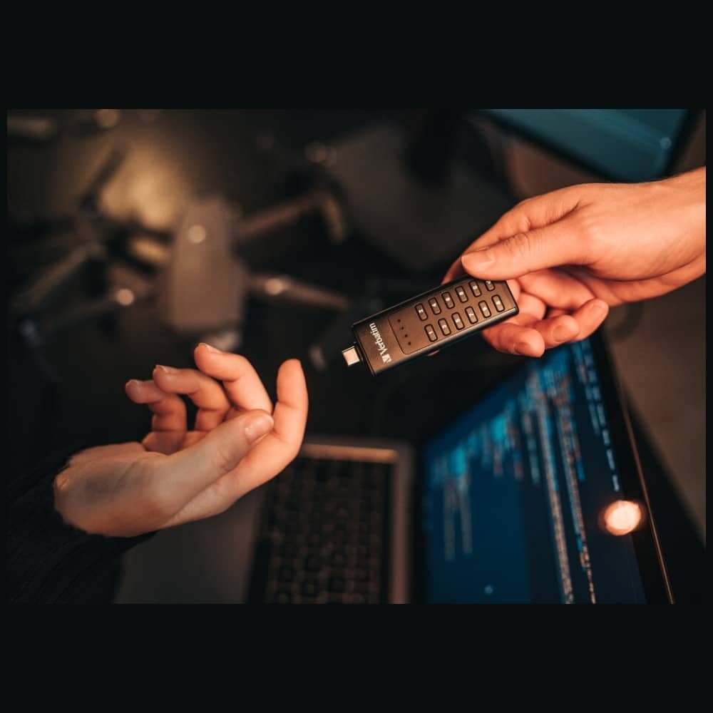 Εξωτερικός δίσκος Verbatim Keypad Secure USB 3.2 Gen 1 64GB μαύρο 49431 4