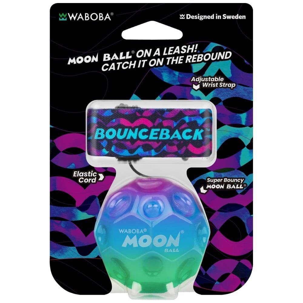 Waboba Gradient Bounceback Μπάλα Ρίψης με Κλίση, Διαθέσιμη σε Διάφορα Χρώματα 9