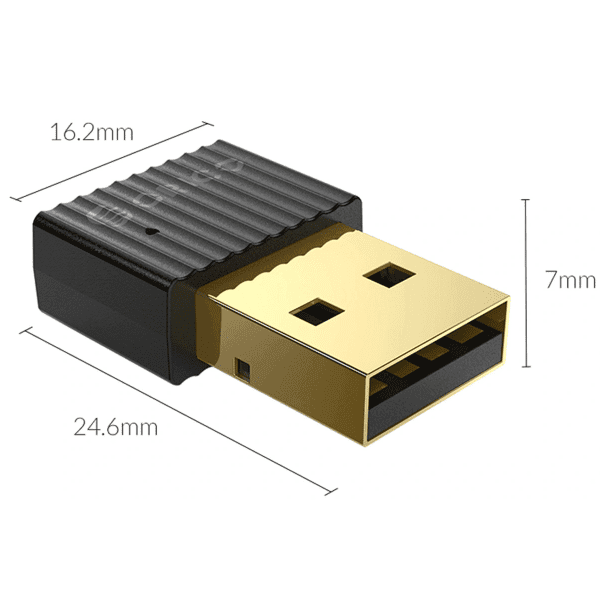 Orico BTA-508 Bluetooth Adapter, Μαύρο 4