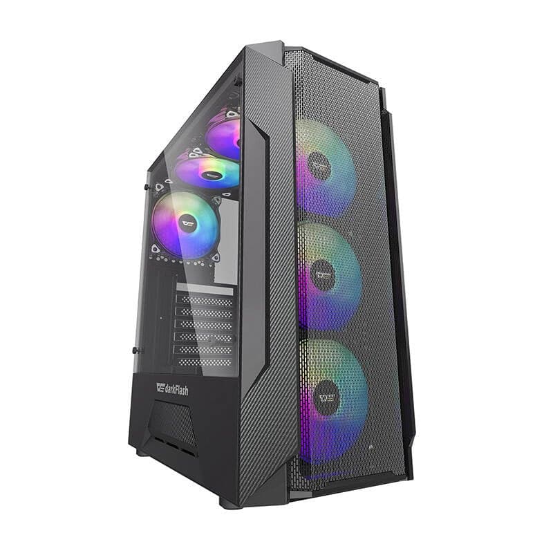 Darkflash LEO Κουτί Υπολογιστή Μαύρο