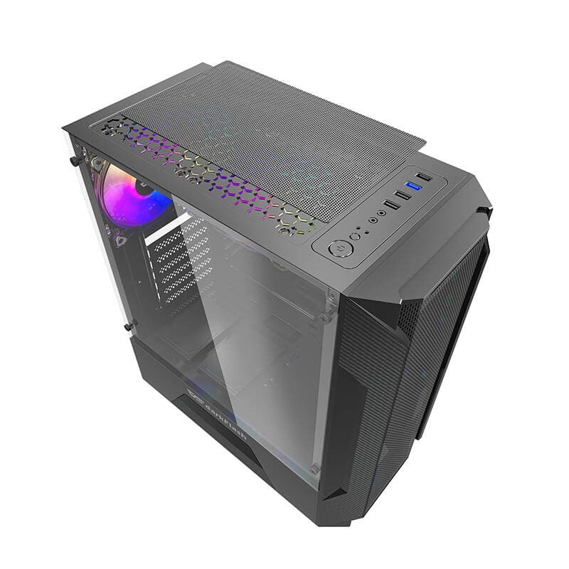 Darkflash LEO Κουτί Υπολογιστή Μαύρο 7