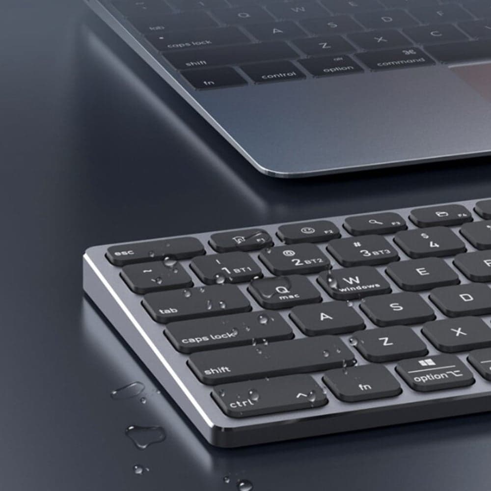 Dux Ducis LK Series Ασύρματο Πληκτρολόγιο, Bluetooth 5.0, Universal, USB-C, 180mAh, Αγγλική Διάταξη, Μαύρο 4