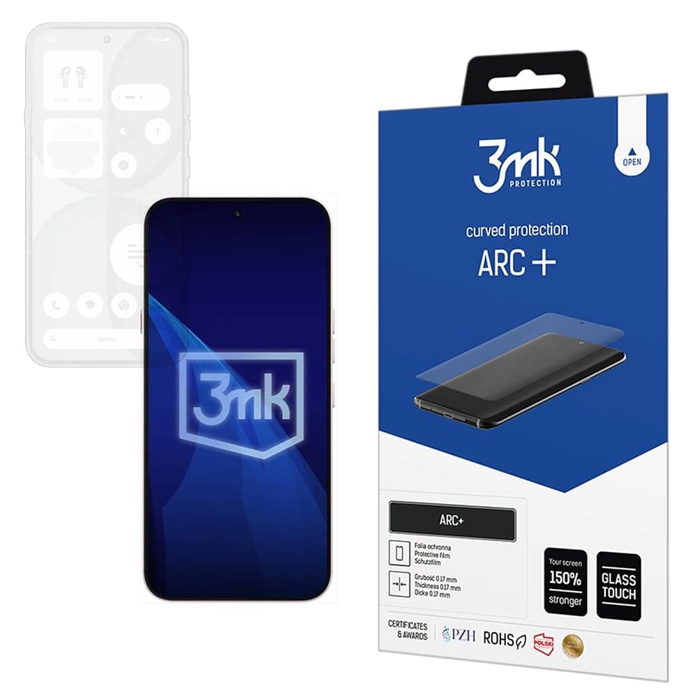 3MK ARC+ Προστατευτική Μεμβράνη για Nothing Phone (4a), Διάφανη