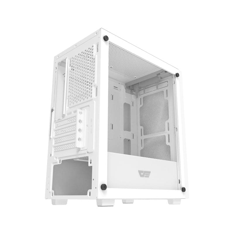 Darkflash M305 Mesh Θήκη Υπολογιστή Χωρίς Ανεμιστήρες, Λευκή 3