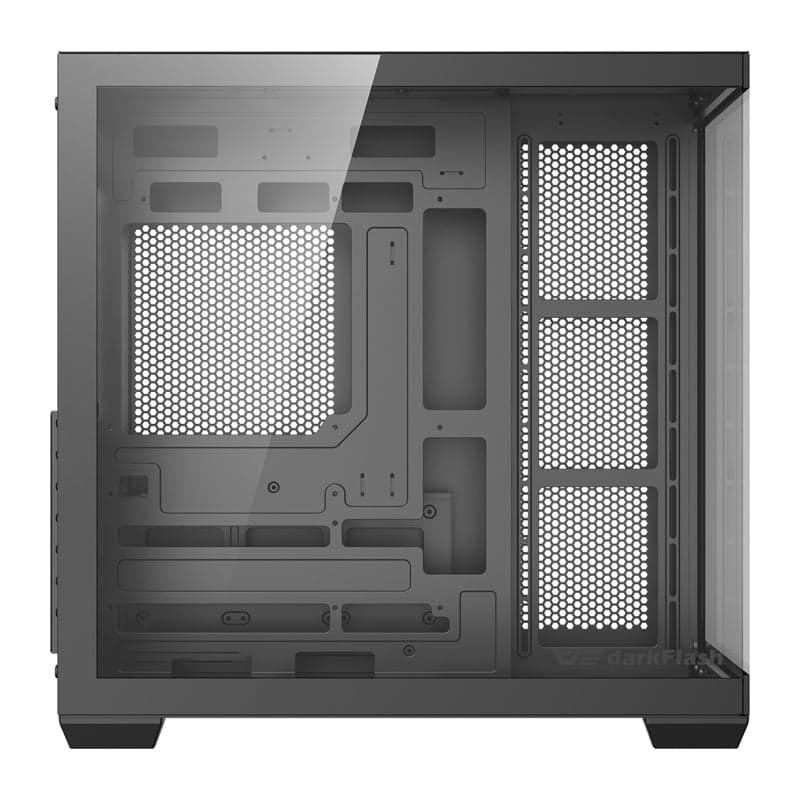 DarkFlash C280 Θήκη Υπολογιστή, Μαύρη 2