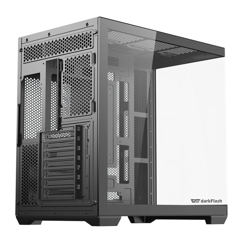 DarkFlash C280 Θήκη Υπολογιστή, Μαύρη 6