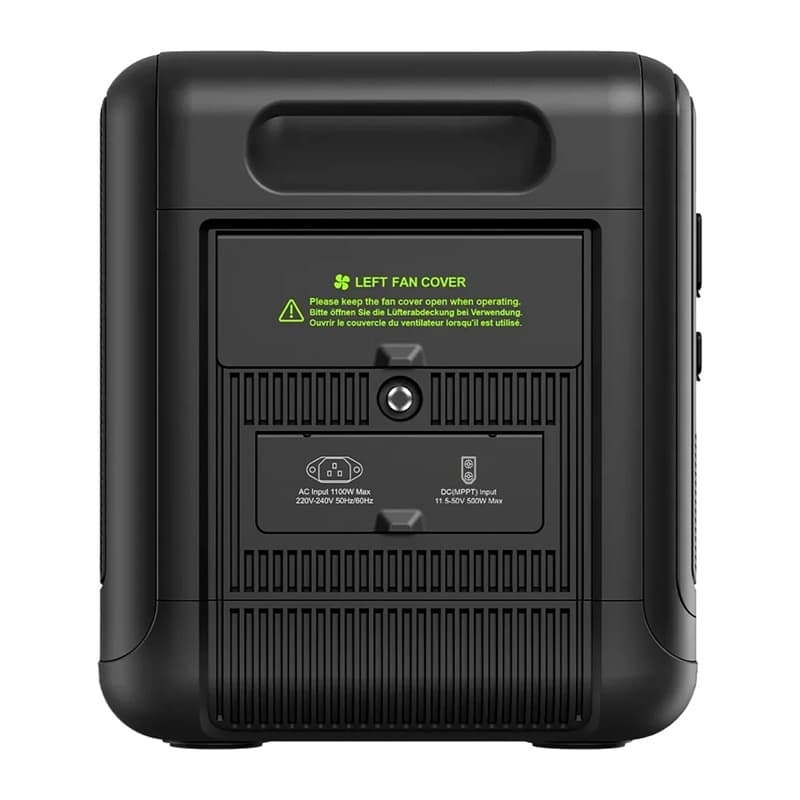 FOSSIBOT F2400 Σταθμός Φόρτισης 2400W, Μαύρος 7