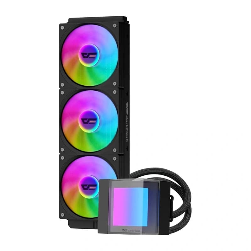 DarkFlash CB360 Ψύκτης CPU Υδρόψυξης, Μαύρος 3