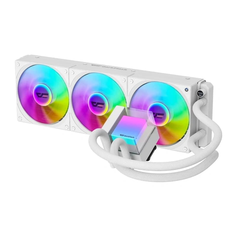 Darkflash CB360 Ψύκτης Επεξεργαστή Υγρού, Λευκός 2