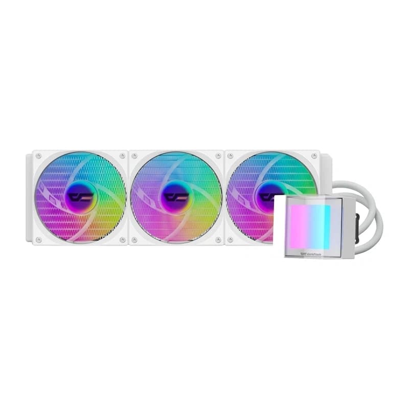 Darkflash CB360 Ψύκτης Επεξεργαστή Υγρού, Λευκός 3