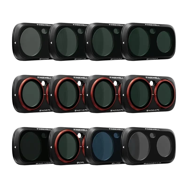 Freewell Σετ Φίλτρων για Insta360 Luna Ultra, 12 Τεμάχια