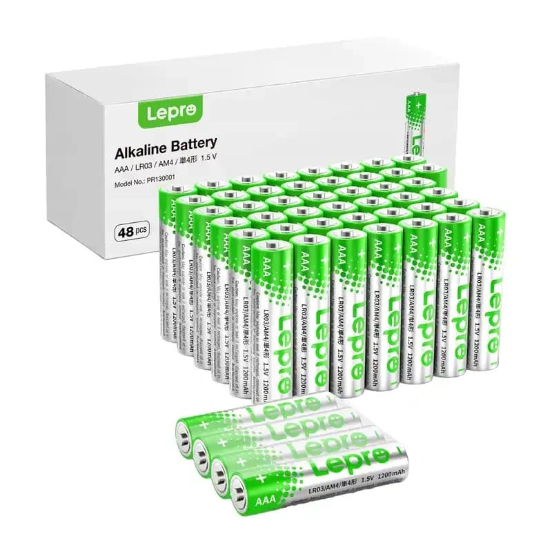 LEPRO 130001-48 Αλκαλικές Μπαταρίες AAA R3, Συσκευασία 48 Τεμαχίων