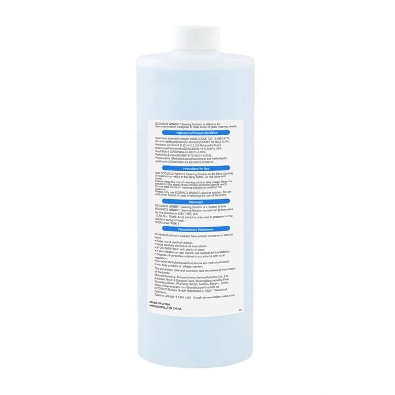Ecovacs WINBOT Υγρό Καθαρισμού Παραθύρων, 1 L 2