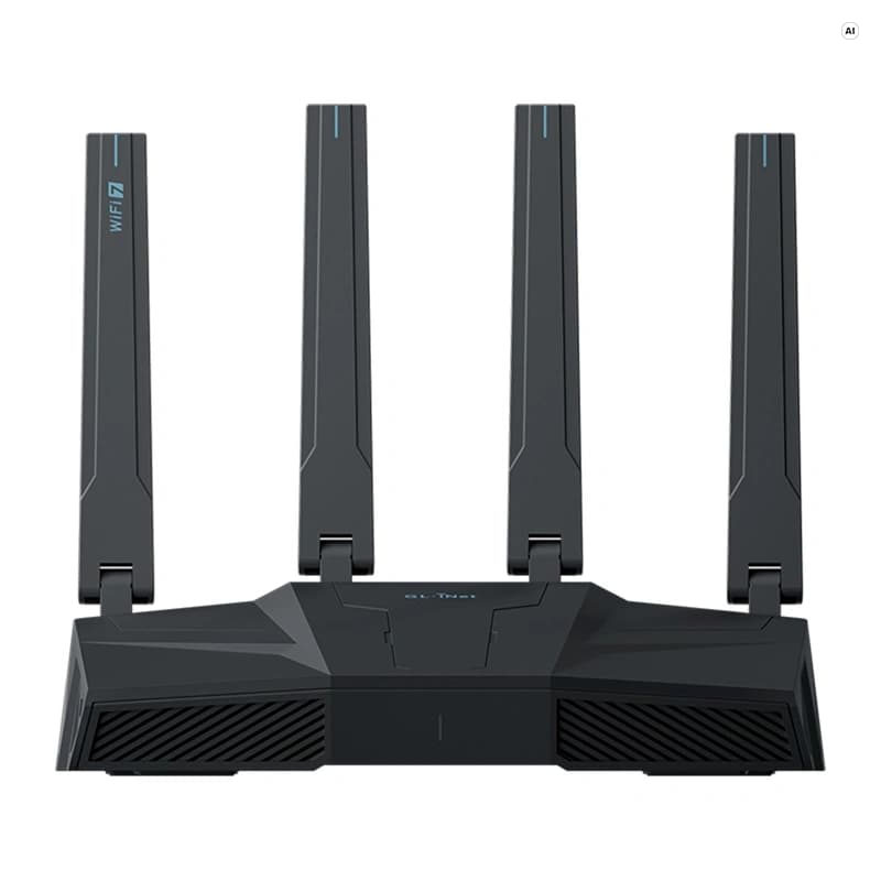 GL.iNet GL-BE6500 Δρομολογητής Wi-Fi 7, Διπλής Ζώνης, 6.500 Mb/s 4