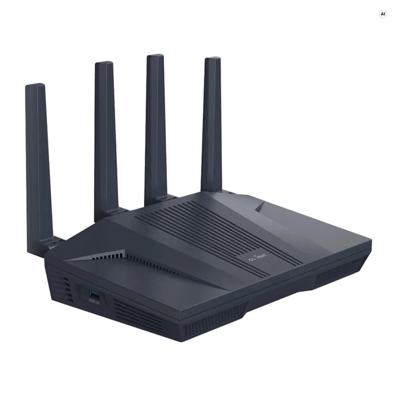GL.iNet GL-MT6000 Δικτυακή Συσκευή Wi-Fi 6 AX6000 2