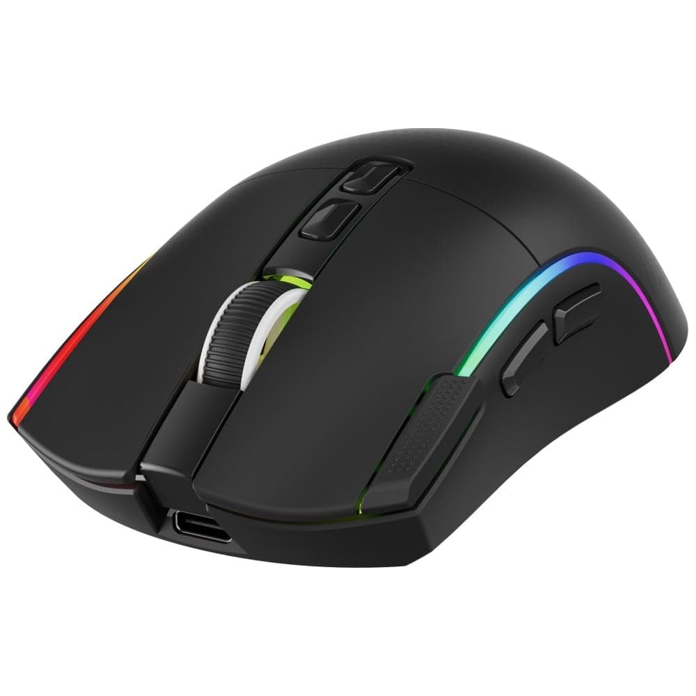 XTRIKE ME GW-326 Ασύρματο Ποντίκι Gaming, Μαύρο 5