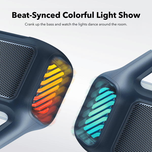 Anker SoundCore Boom 2 80W TWS RGB Αδιάβροχο Μπλε A3138032 2