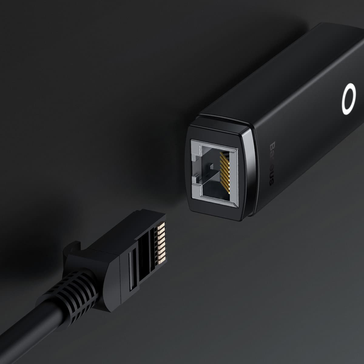 Baseus Lite Series external network card USB-A - RJ-45 1Gbps (1000Mbps) black (WKQX000101) 9
