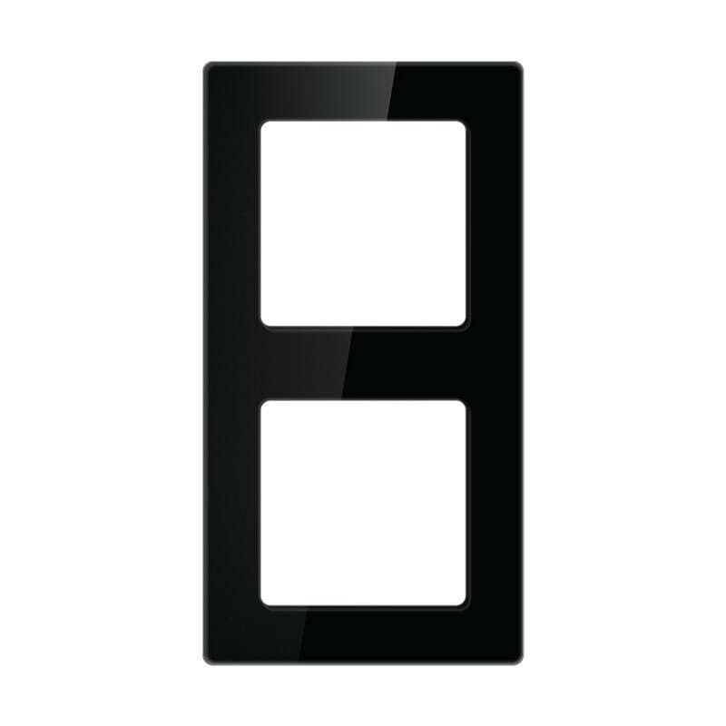 Double frame socket Avatto N-TS10-Frame-B2 (Μαύρο)