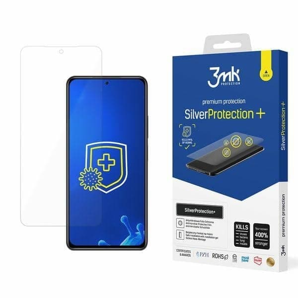 3MK Silver Protect+ Xiaomi Mi 11i 5G Αντιμικροβιακή Μεμβράνη Προστασίας με Υγρή Εγκατάσταση