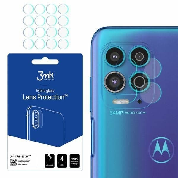 3MK Lens Protect για Motorola Moto G100 5G Προστασία φακού κάμερας 4τμχ