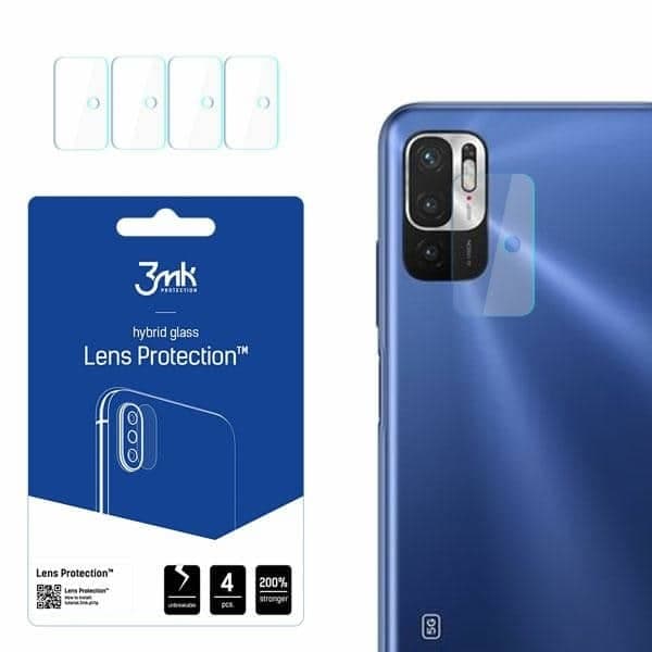 3MK Lens Protect Xiaomi Redmi 10 Προστασία φακού κάμερας 4τμχ