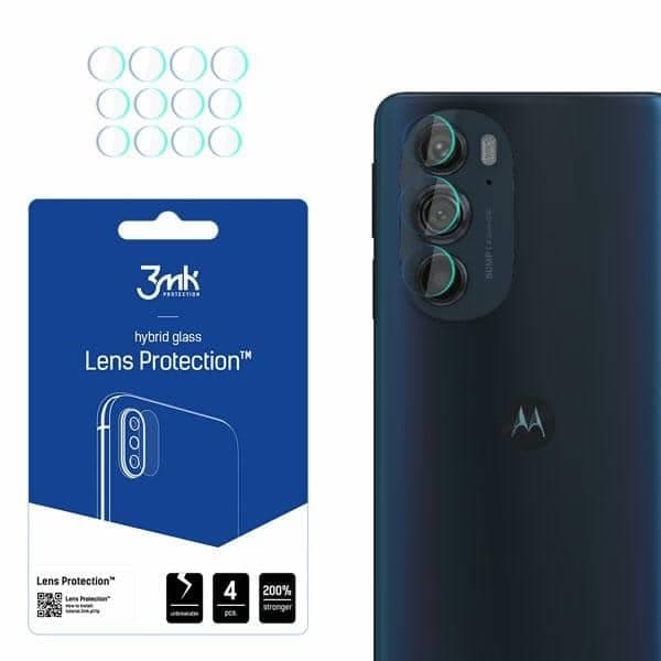 3MK Lens Protect Προστασία φακού για Motorola Edge 30 4τμχ