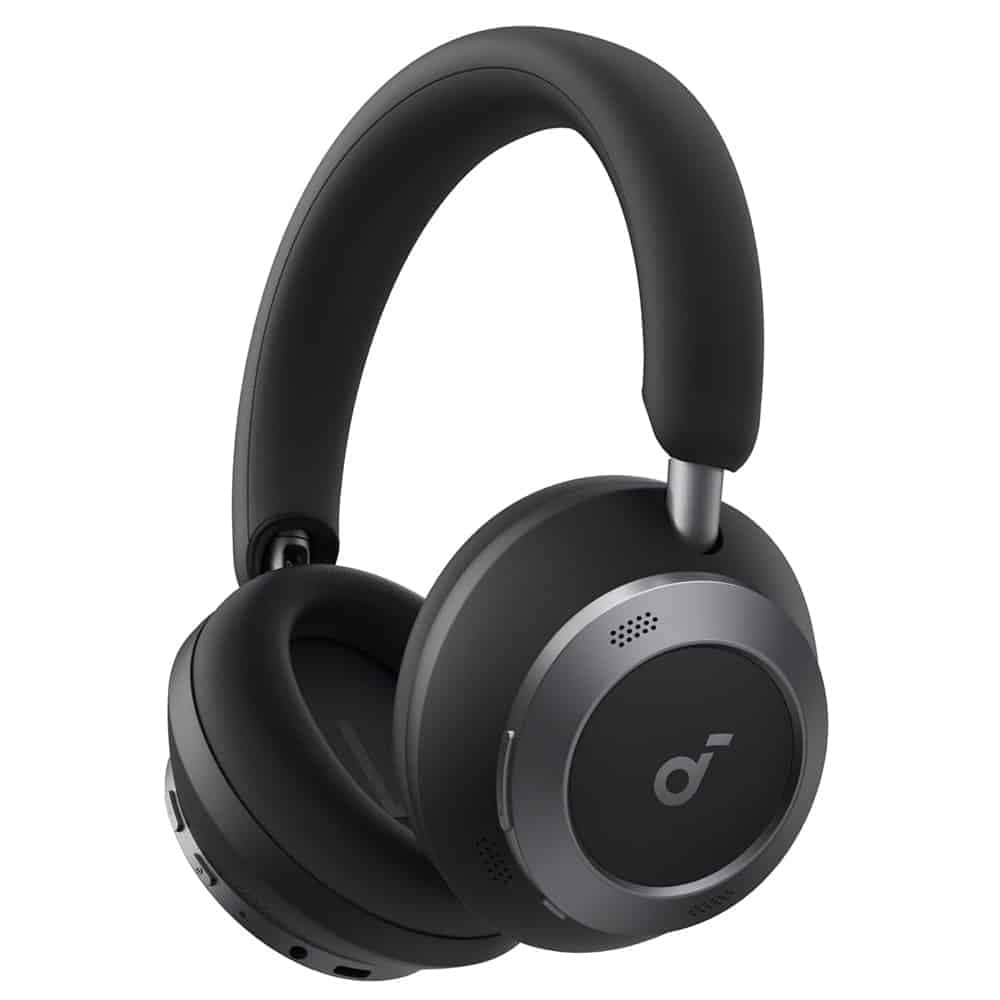 Anker - Ασύρματα ακουστικά SoundCore Space One Pro (A3062G11) - Bluetooth 5.3, Ενεργή ακύρωση θορύβου, Hi-Res - Μαύρο