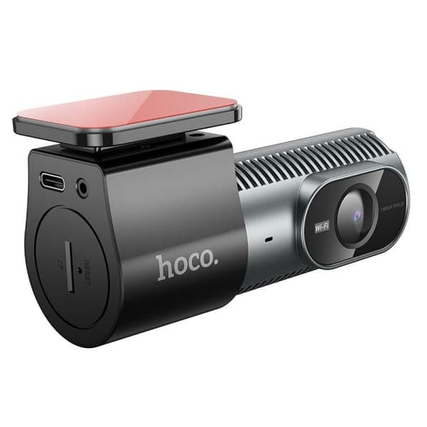 Κάμερα αυτοκινήτου Hoco DV13, 720P, Wi-Fi, Μαύρο