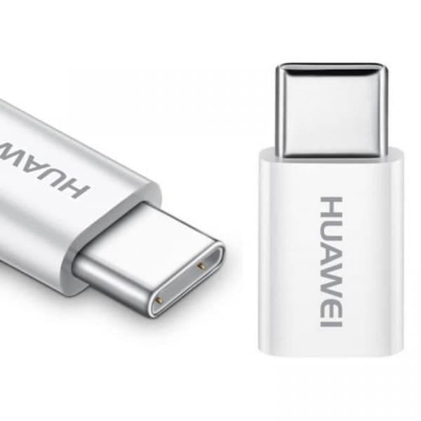 Προσαρμογέας microUSB σε USB-C Huawei AP52, Λευκό 4071259