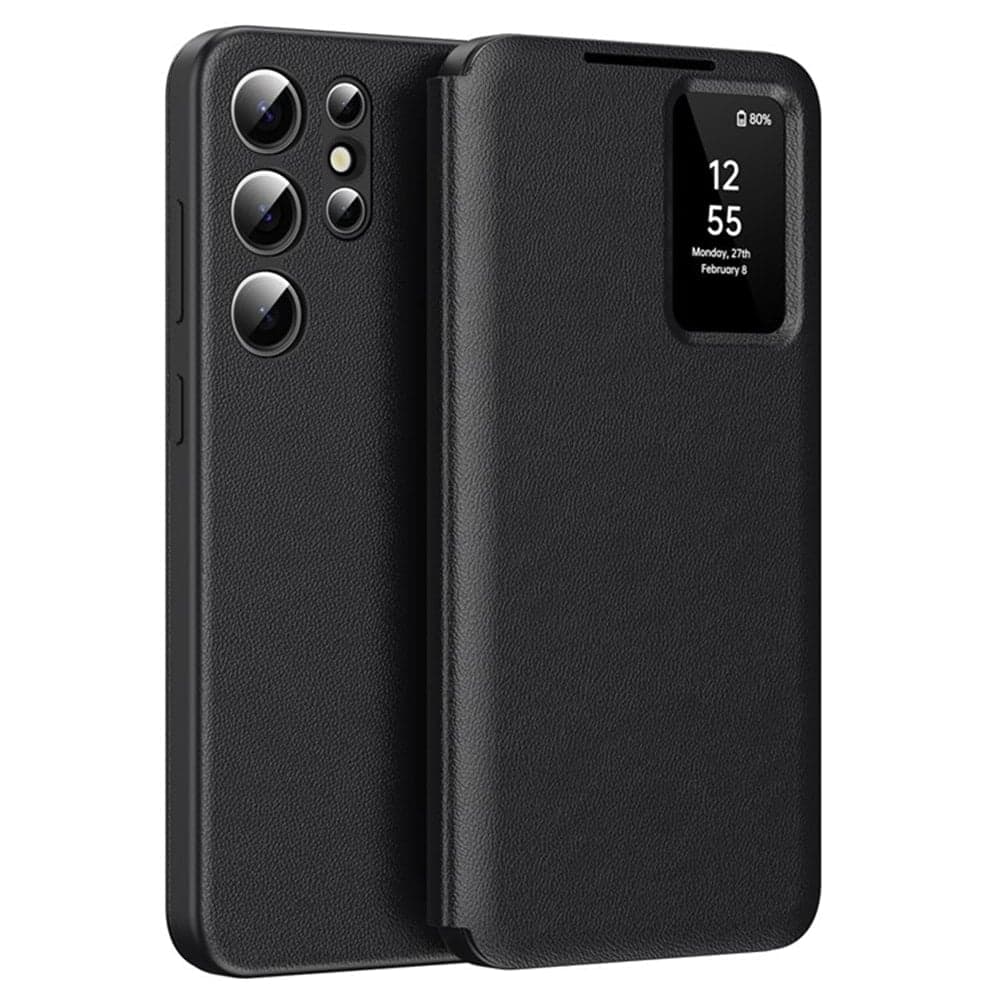 Techsuit SmartView Series - θήκη για Samsung Galaxy S25 Ultra - Μαύρο