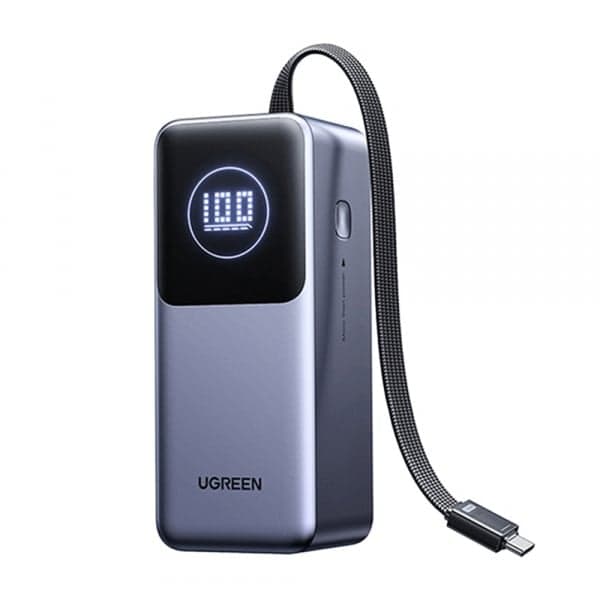 Powerbank Ugreen Pb723, 20000mah, 130w, Qc + Pd, Grey