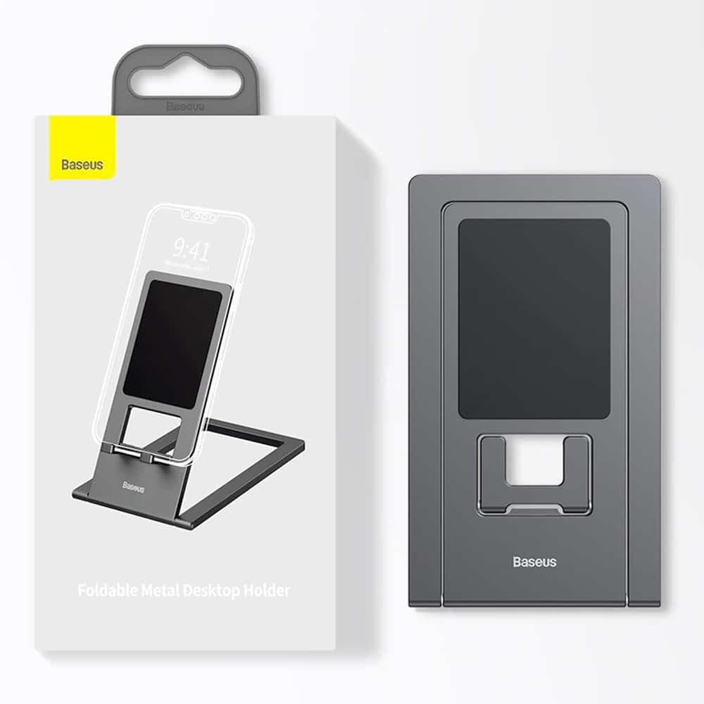 Baseus foldable desk stand tablet holder Γκρί (LUKP000013) 7