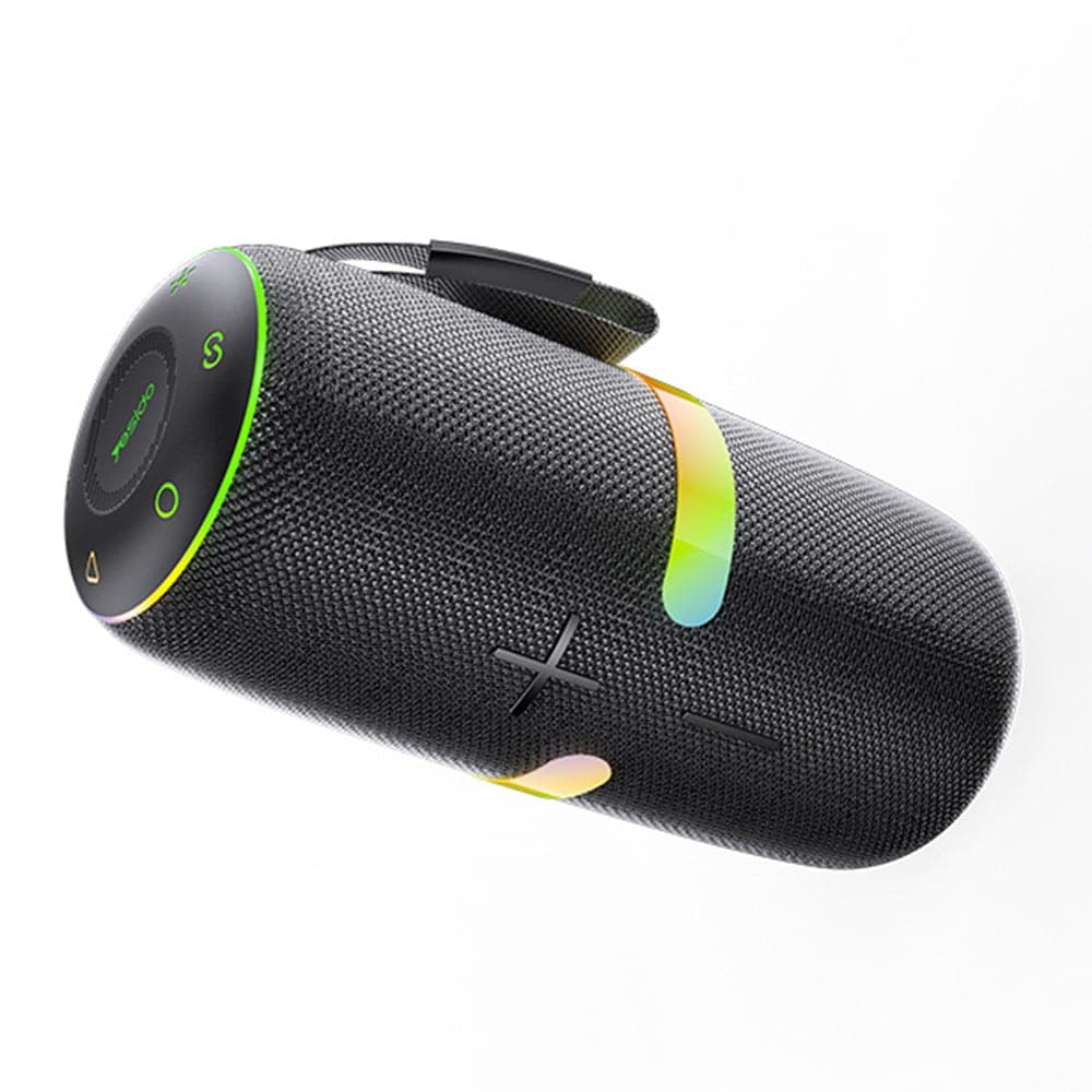 Yesido - Wireless Speaker (ysw22) - Bluetooth 5.3, Tws, Rgb Lights, Ipx6, Radio Fm, Tf, Aux, Type-C, 4500mah, 30w - Black