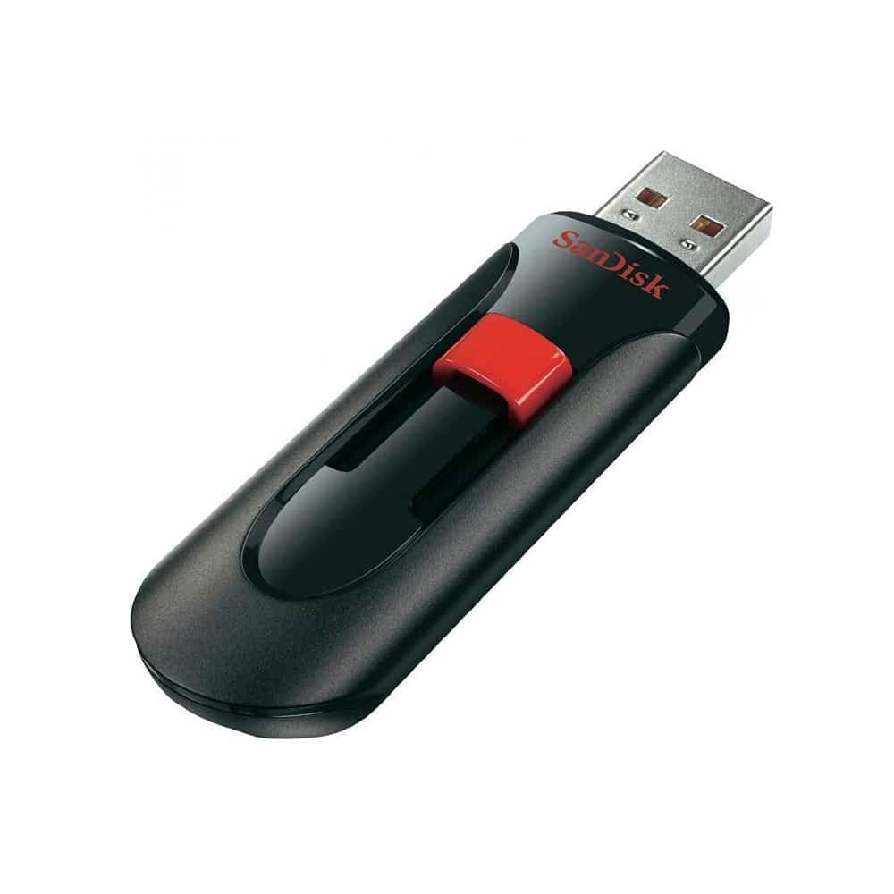 Sandisk - Μνήμη USB Stick (sdcz60-032g-B35) - USB 2.0 Flashdrive, 32gb - Μαύρο / Κόκκινο