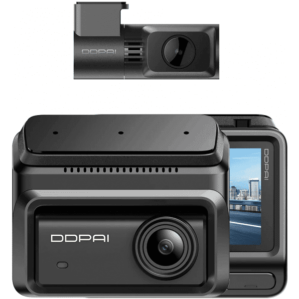 Ταμπλό + Κάμερα Πίσω DDPAI Z90 Διπλή, 4K, 64Gb, Wi-Fi, GPS, Οθόνη LCD 3 ιντσών, Μαύρο
