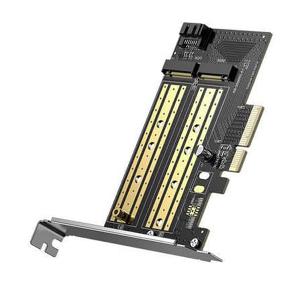 Προσαρμογέας επέκτασης SSD UGREEN CM302 (70504), M.2 NVMe / SATA σε PCIe 3.0 X4