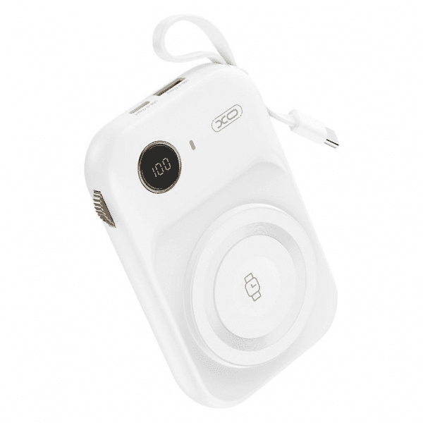Powerbank XO DESIGN PR270, 10000mAh, 22.5W, QC + PD + FQI, Λευκό