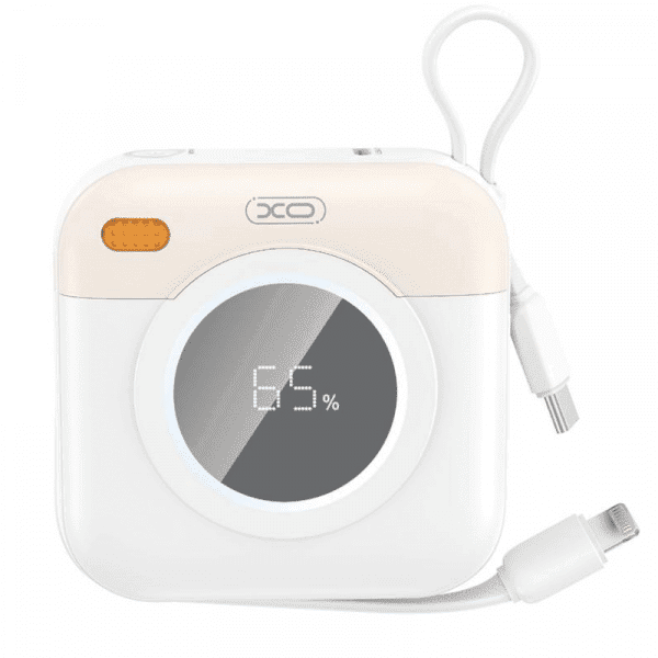 Powerbank XO DESIGN PR258, 10000mAh, 20W, QC + PD, Μπεζ