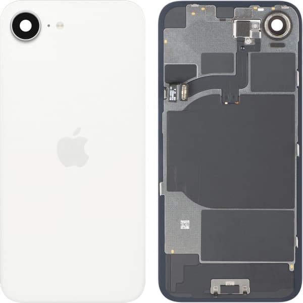 Κάλυμμα μπαταρίας / πίσω γυαλί για Apple iPhone 16e, λευκό, pulled (βαθμού Α)
