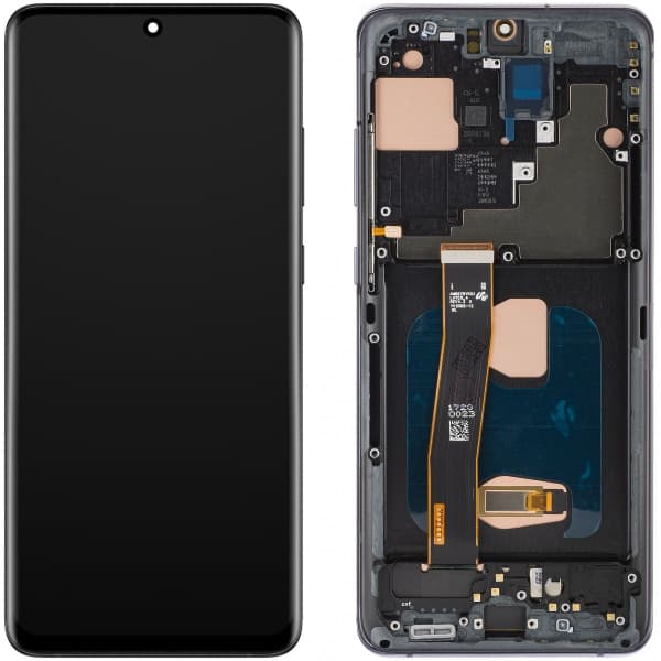 Μονάδα Οθόνης LCD MP για Samsung Galaxy S20 Ultra G988, Έκδοση OLED, Aftermarket, Μαύρο